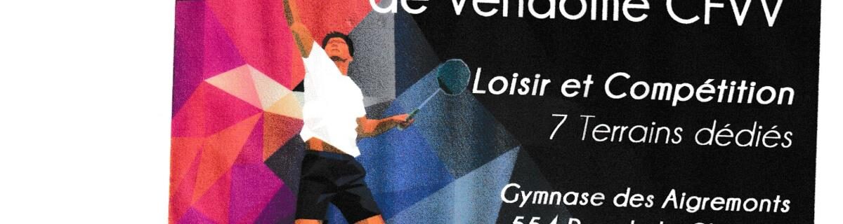 CFVV/BADMINTON : gymnase des Aigremonts