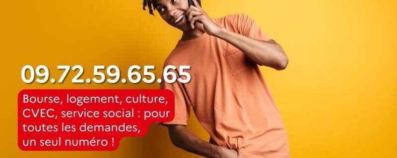 Un numéro unique national pour contacter les CROUS !