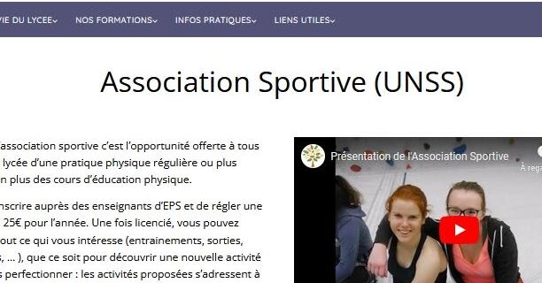 AS DU LYCEE GEORGE SAND LA CHATRE