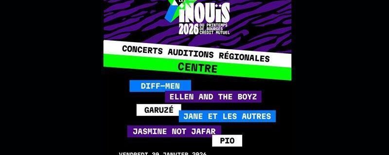 Tours – Découvrez les coulisses des iNOUïS du Printemps de Bourges !