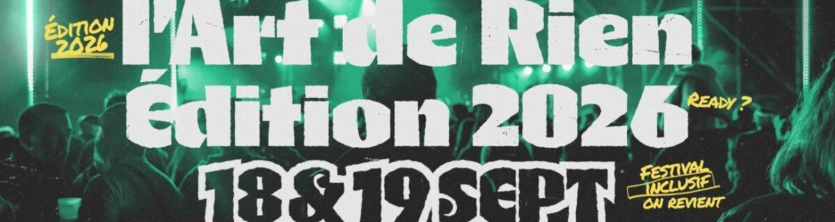 Vitry-aux-Loges – Festival L&rsquo;ART DE RIEN