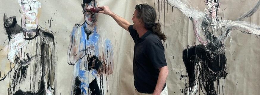 Lignières – Performance artistique de Philippe TALLIS