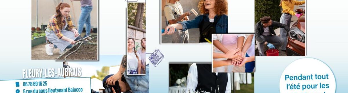 Fleury-les-Aubrais – Créez, entreprenez et vivez votre première expérience professionnelle !