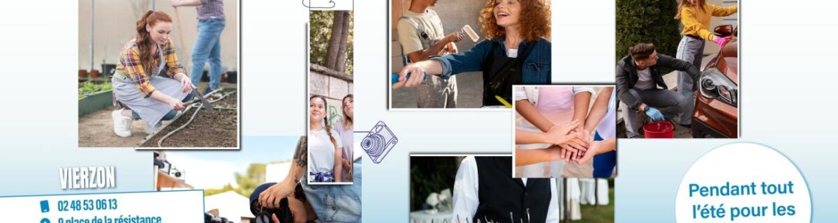 Vierzon – Créez, collaborez, entreprenez et vivez votre première expérience professionnelle !