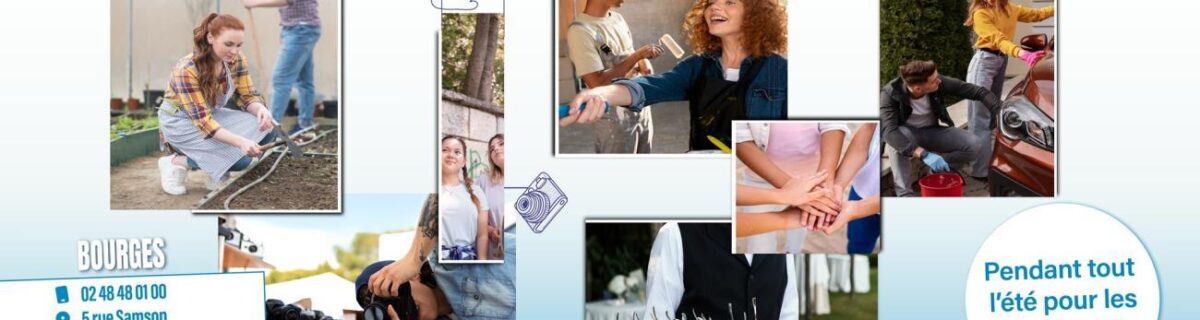 Bourges – Créez, collaborez, entreprenez et vivez votre première expérience professionnelle !