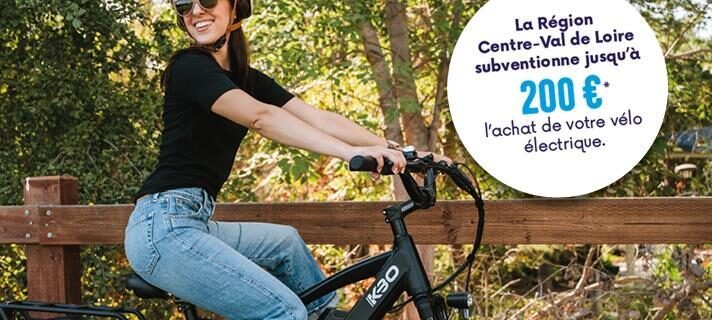 Région – Aide à l’achat d’un vélo à assistance électrique